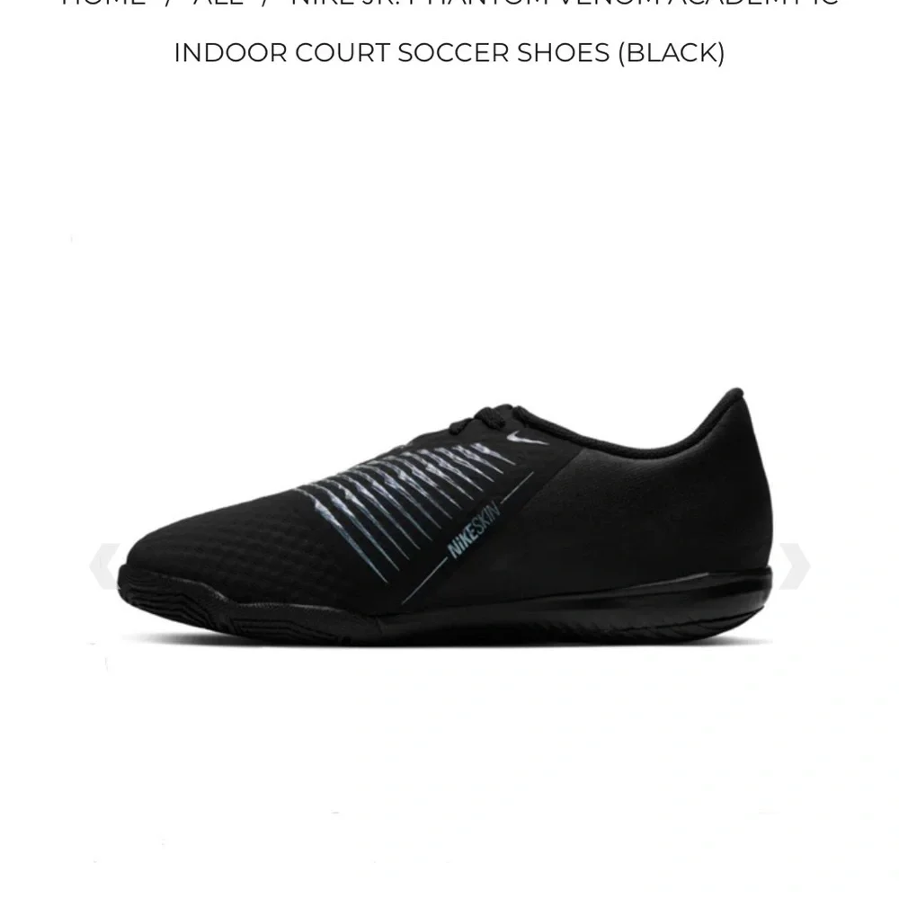 Nike Phantom Venom Indoor Soccer Shoes 5Y